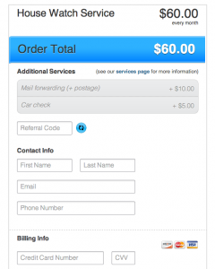 Recurly Signup Form