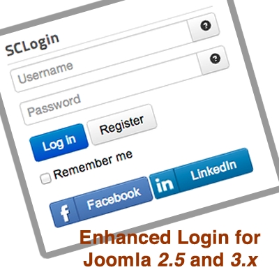 Enhanced Login Module for Joomla 3.1 and 2.5