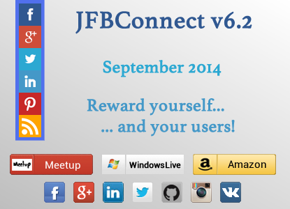 JFBConnect v6.2 Preview: Points, Providers, Performance and Widgets