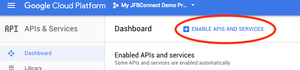 Enable Google+ API
