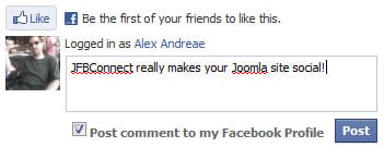 Joomla Facebook Comments Plugin