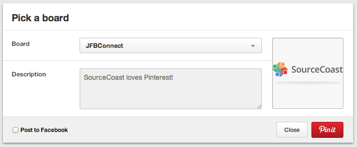 Pinterest Pin It Button