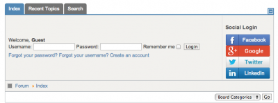 Kunena Social Network Login